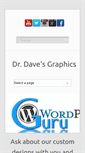 Mobile Screenshot of drdavesgraphics.com